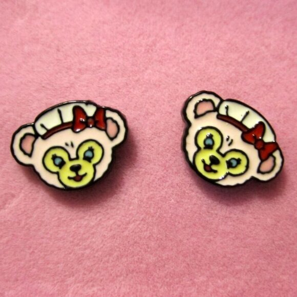 ShellieMay Bear Earrings Duffy~Hypoallergenic - Picture 3 of 3